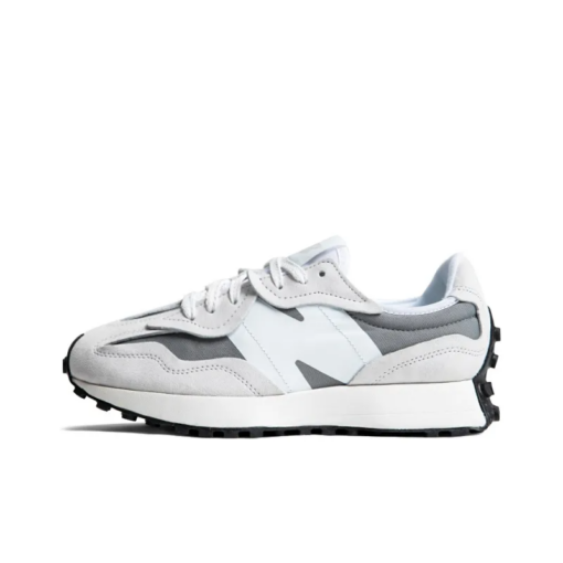 New Balance 327 Grey Matter White Unfading Sneaker