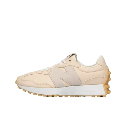 New Balance 327 Macadamia Nut Rose Water White Unfading Sneaker