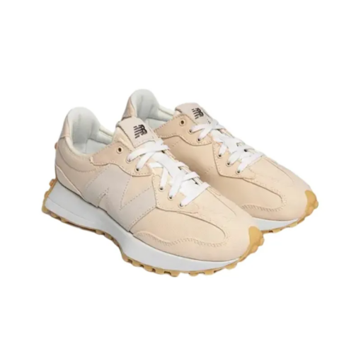 New Balance 327 Macadamia Nut Rose Water White Unfading Sneaker