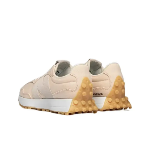 New Balance 327 Macadamia Nut Rose Water White Unfading Sneaker