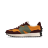 New Balance 327 Madras Orange Burgundy Signature Footwear