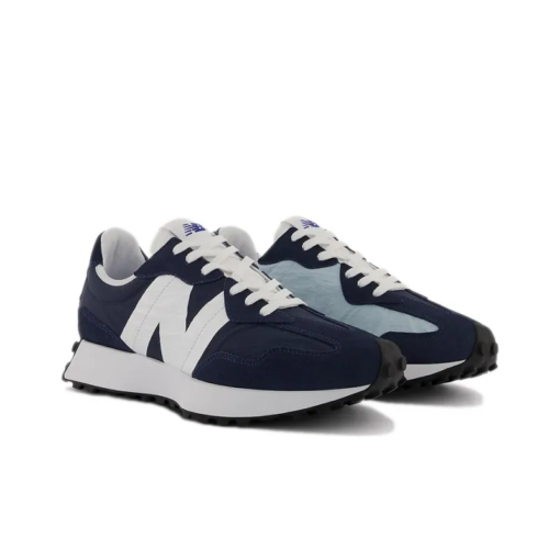 New Balance 327 Natural Indigo Blue White Everlasting Sneaker