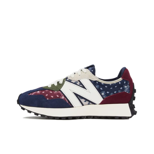 New Balance 327 Paisley Pack Navy Iconic Sneaker