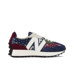 New Balance 327 Paisley Pack Navy Iconic Sneaker