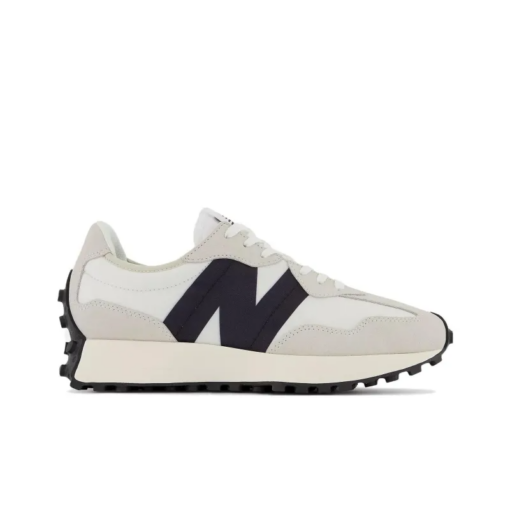 New Balance 327 Sea Salt Black Iconic Sneaker