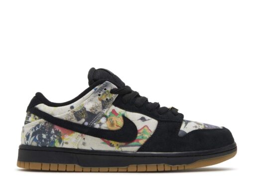 Supreme x Nike Dunk Low SB 'Rammellzee Revered Footwear