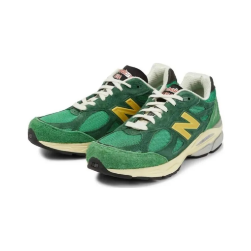 New Balance 990v3 Miusa Varsity Green Gold Unfading Sneaker