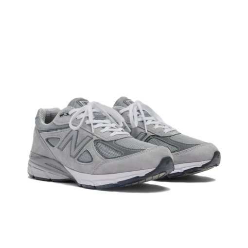 New Balance 990v4 MiUSA Grey Silver Classic Kicks