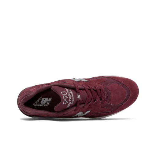 New Balance 990 Burgundy Iconic Sneaker