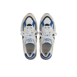 New Balance 990v2 Miusa White Blue Unfading Sneaker