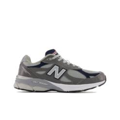 New Balance 990v3 Miusa Elephant Grey Navy Iconic Sneaker