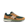 New Balance 990v3 Miusa Tan Green Iconic Sneaker