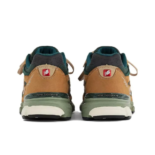 New Balance 990v3 Miusa Tan Green Iconic Sneaker