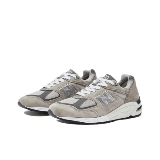 New Balance 990v2 MiUSA Grey Unfading Sneaker