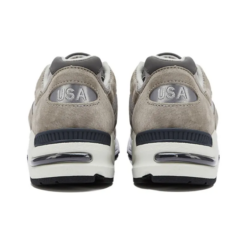 New Balance 990v2 MiUSA Grey Unfading Sneaker