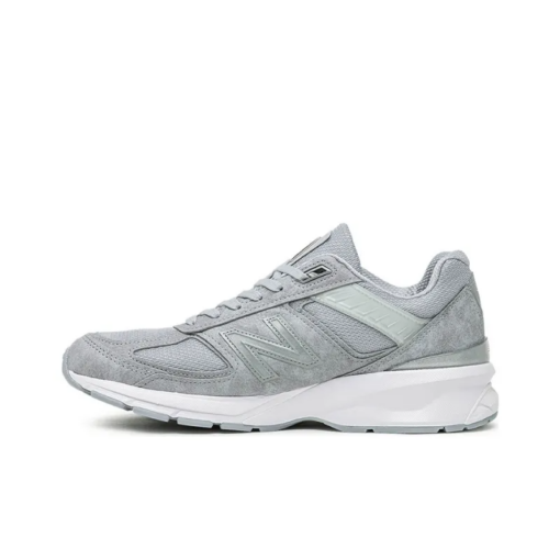 New Balance 990v5 Grey White Signature Footwear