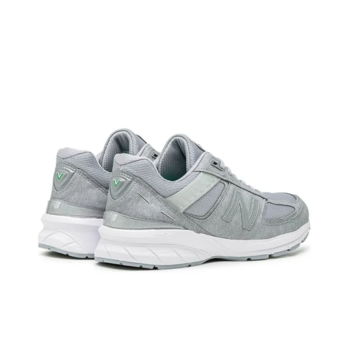 New Balance 990v5 Grey White Signature Footwear