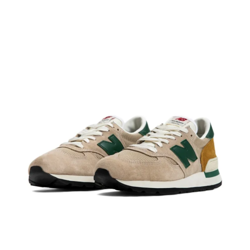 New Balance 990v1 Miusa Tan Green Everlasting Sneaker