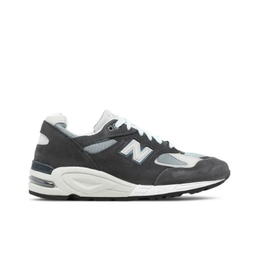 New Balance 990v2 Kith Steel Blue Signature Footwear