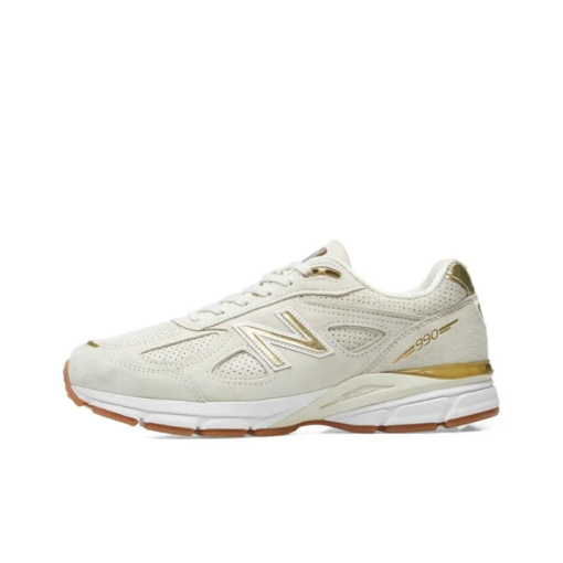 New Balance 990v4 Angora Iconic Sneaker