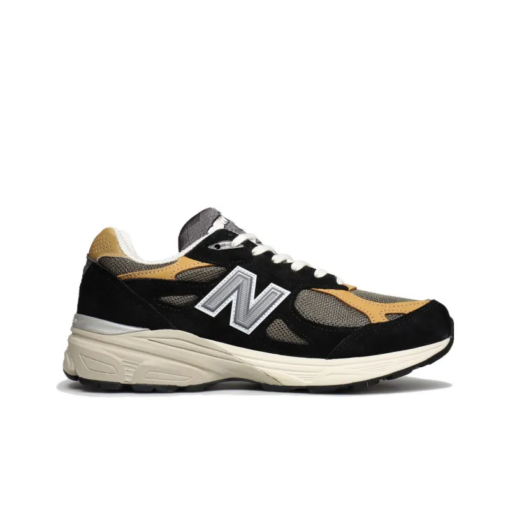 New Balance 990v3 Miusa Black Tan Iconic Sneaker