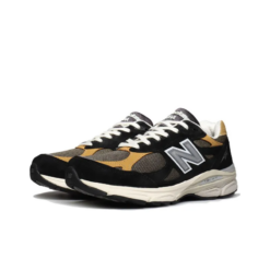 New Balance 990v3 Miusa Black Tan Iconic Sneaker