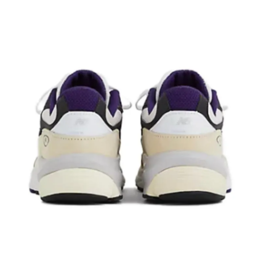 New Balance 990v6 Miusa Teddy Santis White Black Plum Unfading Sneaker