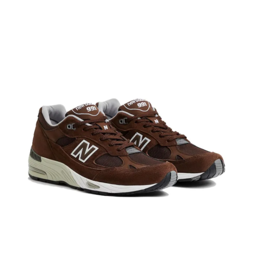 New Balance 991 Miuk Mocha Brown Revered Footwear