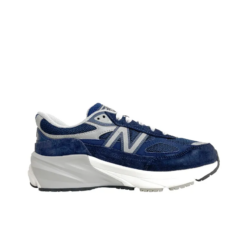 New Balance NB 990 V6 Running Shoes Unisex Low-Top Navy Blue Gray Iconic Sneaker