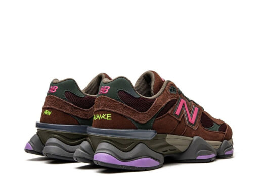 New Balance 9060 Rich Oak Burgundy Iconic Sneaker