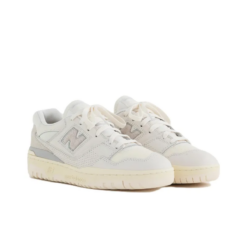 New Balance X Aimé Leon Dore 550 'white Leather' Sneakers Unfading Sneaker