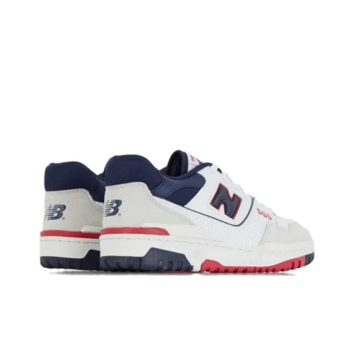 New Balance 550 Premium White Navy Red Unfading Sneaker