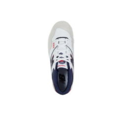 New Balance 550 Premium White Navy Red Unfading Sneaker