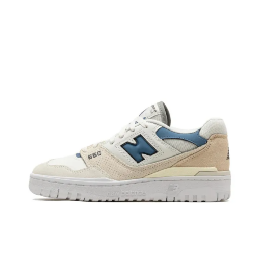 New Balance 550 Sea Salt Blue Signature Footwear