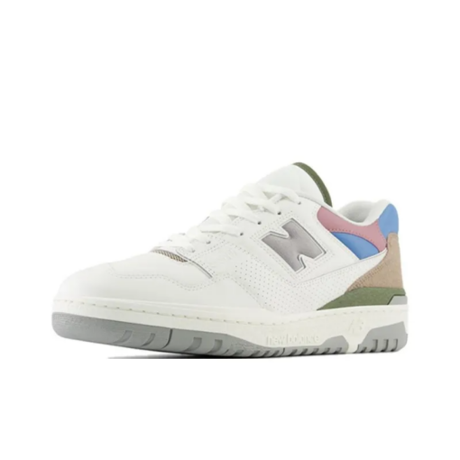 New Balance 550 Sea Salt Blue Laguna Iconic Sneaker