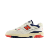 New Balance 550 Sea Salt Pack Blast Red Unfading Sneaker