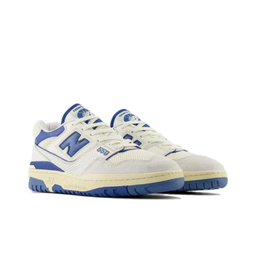 New Balance 550 Sea Salt Pack Blue Agate Classic Kicks