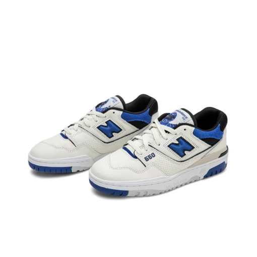 New Balance 550 Sea Salt Team Royal Iconic Sneaker