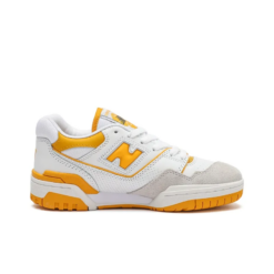 New Balance 550 Sea Salt Varsity Gold Signature Footwear