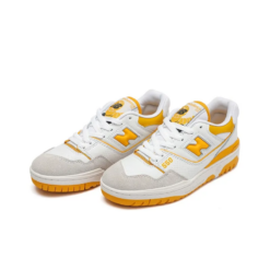 New Balance 550 Sea Salt Varsity Gold Signature Footwear