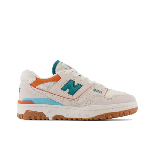 New Balance 550 Sea Salt Verdigris Iconic Sneaker