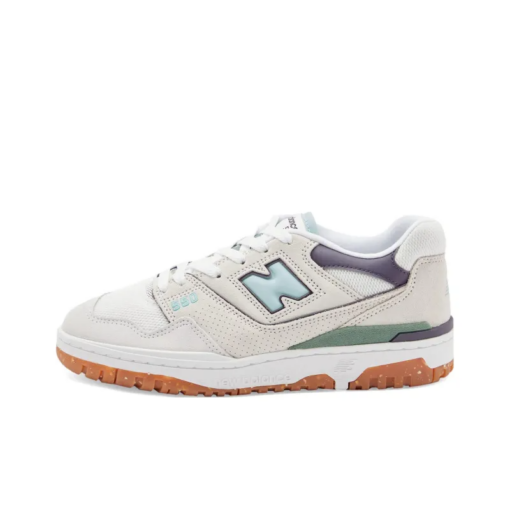 New Balance 550 Sea Salt White Fog Unfading Sneaker