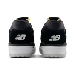 New Balance 550 Suede Perforated Leather Black White Classic Kicks