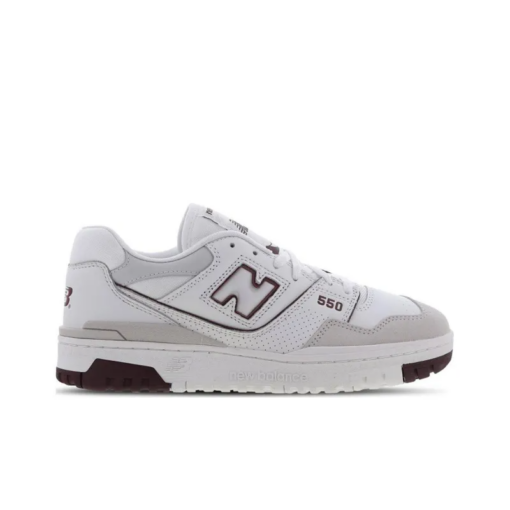 New Balance 550 Summer Fog Burgundy Revered Footwear