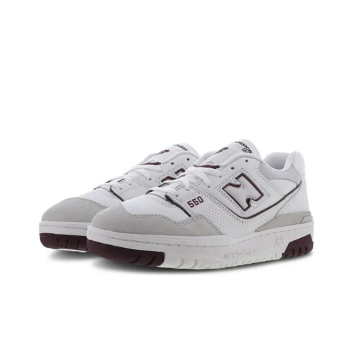 New Balance 550 Summer Fog Burgundy Revered Footwear