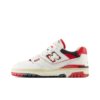 New Balance 550 Vintage Pack Team Red Signature Footwear