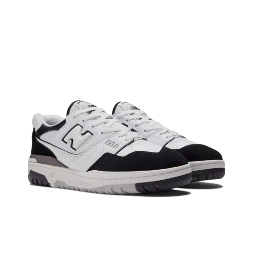 New Balance 550 White Black Rain Cloud Classic Kicks