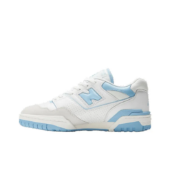 New Balance 550 White Blue Haze Rain Cloud Unfading Sneaker