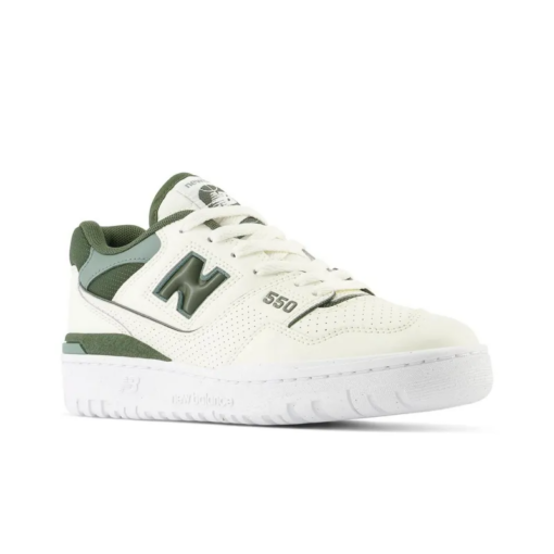 New Balance 550 Angora Green Unfading Sneaker