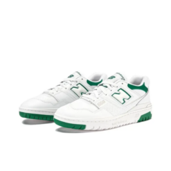 New Balance 550 White Classic Green Signature Footwear